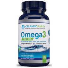 Quadruple Strength Omega 3 Fish Oil Icelandic Purity supplement review