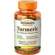 Sundown Naturals Turmeric supplement