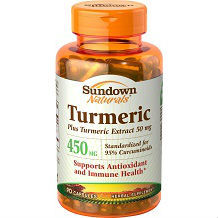 Sundown Naturals Turmeric supplement