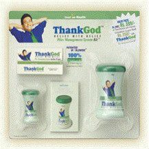 ThankGod Piles Management System Kit for hemorrhoids