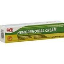 The CVS Hemorrhoidal Cream with Aloe review