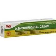 The CVS Hemorrhoidal Cream with Aloe review