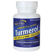 North American Herb and Spice Turmerol turmeric supplement review