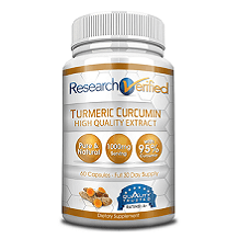 Research Verified Turmeric Curcumin supplement Review