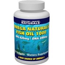 Healthy Choice Naturals Omega Naturals Fish Oil 1000 Review