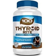 100 Naturals Thyroid Rite Supplement Review