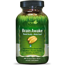 Irwin's Naturals Brain Awake for Brain Booster