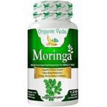 Organic Veda Moringa for Health & Well-Being