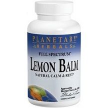 Planetary Herbals Lemon Balm Supplement for Insomnia