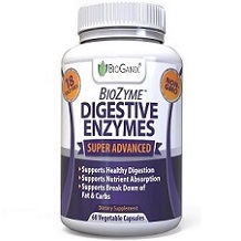 Bioganix Biozyme Digestive Enzyme for IBS Relief