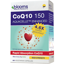 Bloom’s Health Products CoQ10 for Health & Well-Being
