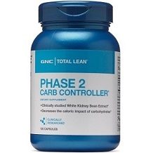 GNC Total Lean Phase 2 Carb Controller for Weight Loss