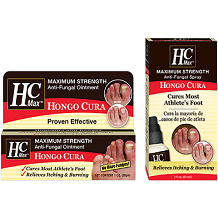 Hongo Cura Anti-Fungal Ointment & Spray for Athlete's Foot
