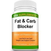 KRK Supplements Fat & Carb Blocker for Weight Loss