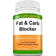 KRK Supplements Fat & Carb Blocker for Weight Loss