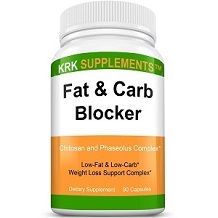 KRK Supplements Fat & Carb Blocker for Weight Loss