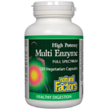 Natural Factors Multi Enzyme for IBS Relief