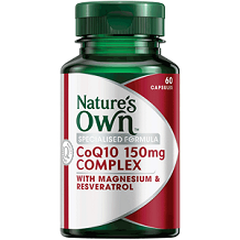 Nature’s Own CoQ10 Complex for Health & Well-Being