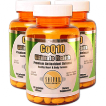 Saturn Supplements CoQ10 Ultimate Health for Health & Well-Being