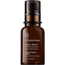 Dr Dennis Gross Ferulic Plus Retinol Wrinkle Recovery Overnight Serum for Anti-Aging