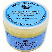 Mine Botanicals Skin Lightening Whipped Shea Butter for Skin Brightener