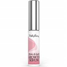 Hollyberry Cosmetics Brow and Lash Growth Serum for Eye Lash & Eye Brow Care